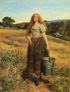 Sir John Everett Millais The Farmers Daughter oil painting reproduction